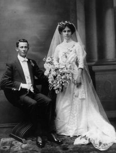1920s wedding portrait, State Library of Queensland